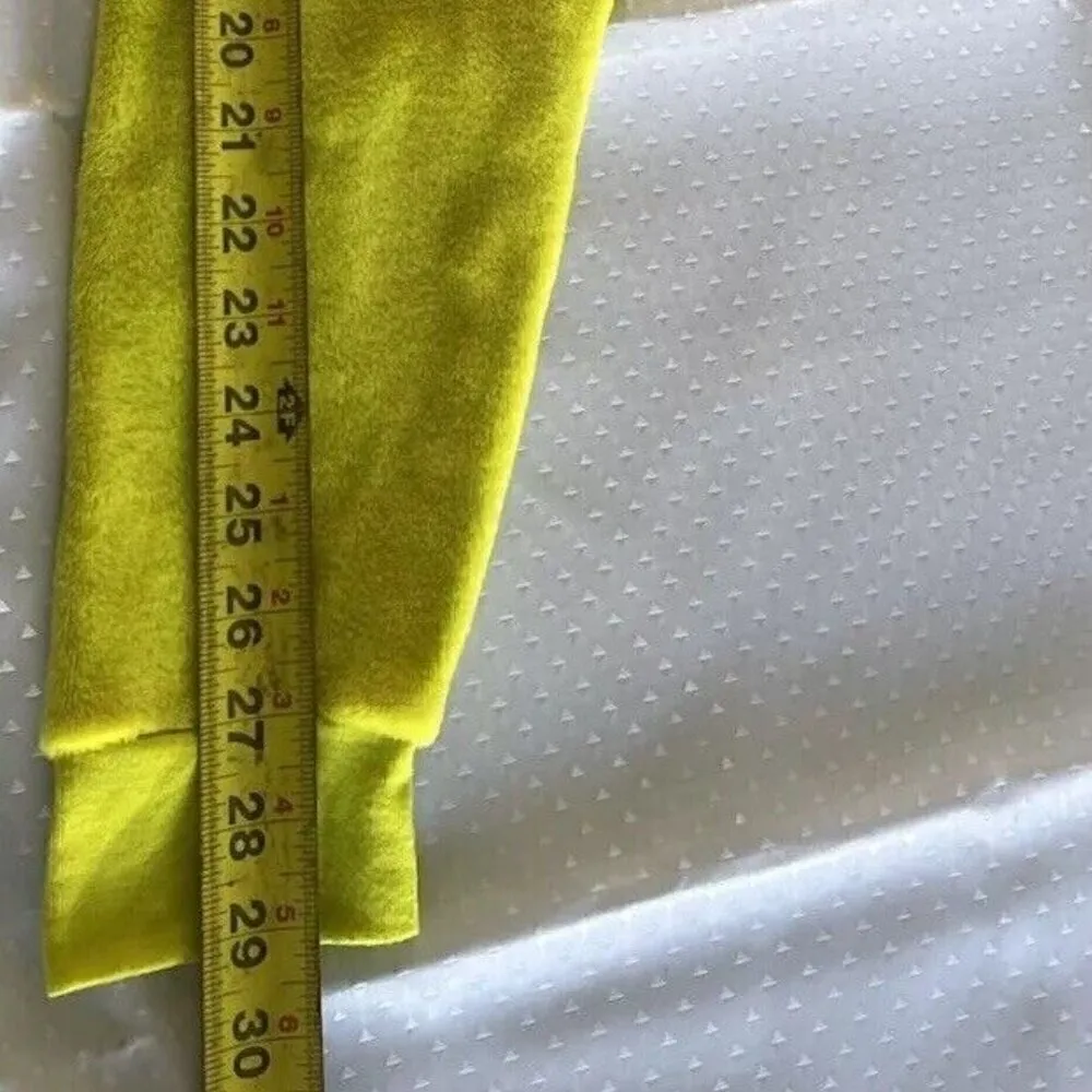 Dr. Seuss The Grinch Plush Sweatshirt Soft Long Sleeve Sz L Green Christmas Size L - Image 9