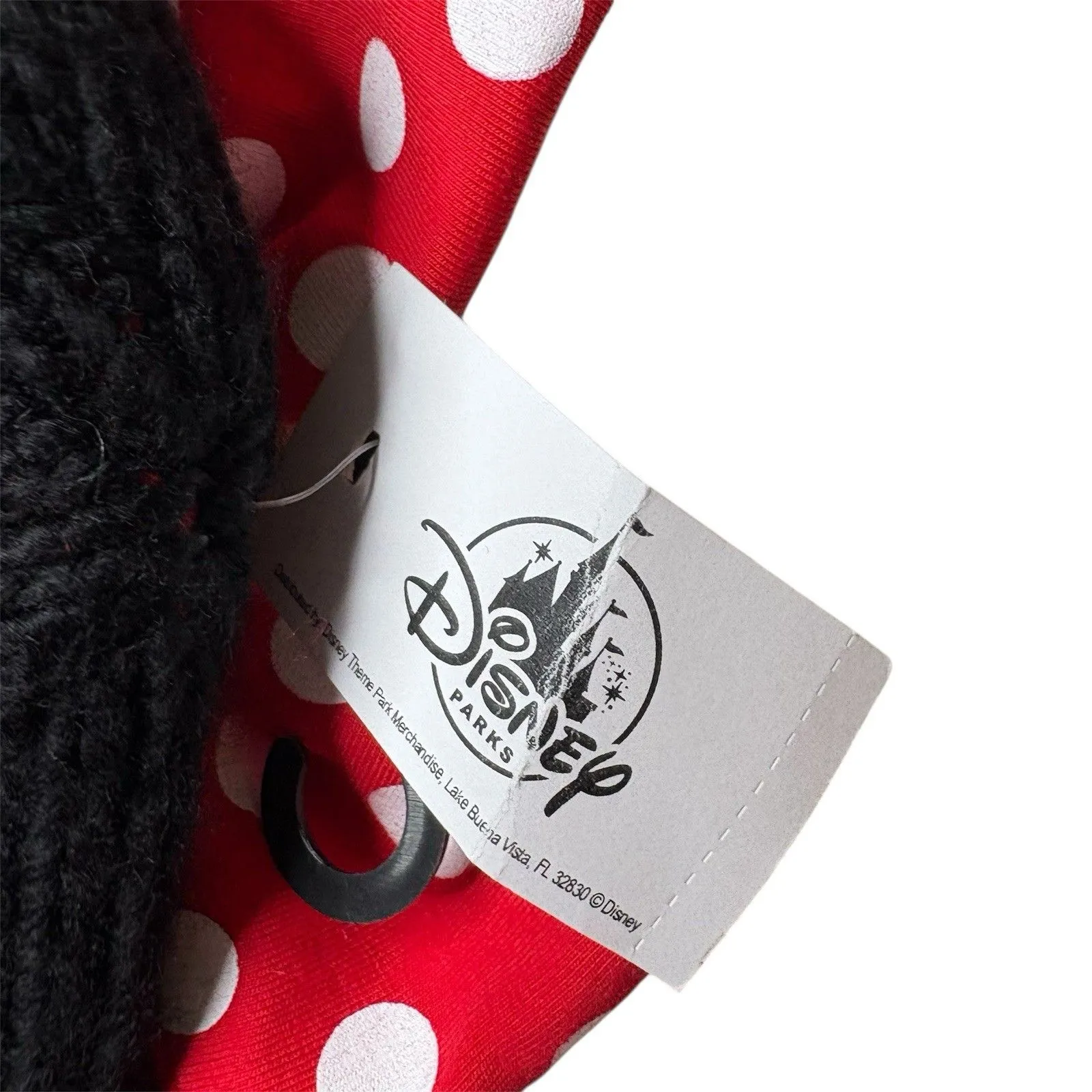 Disney Parks Minnie Mouse Beanie Laplander Hat With Pom Poms New Adult - Image 6