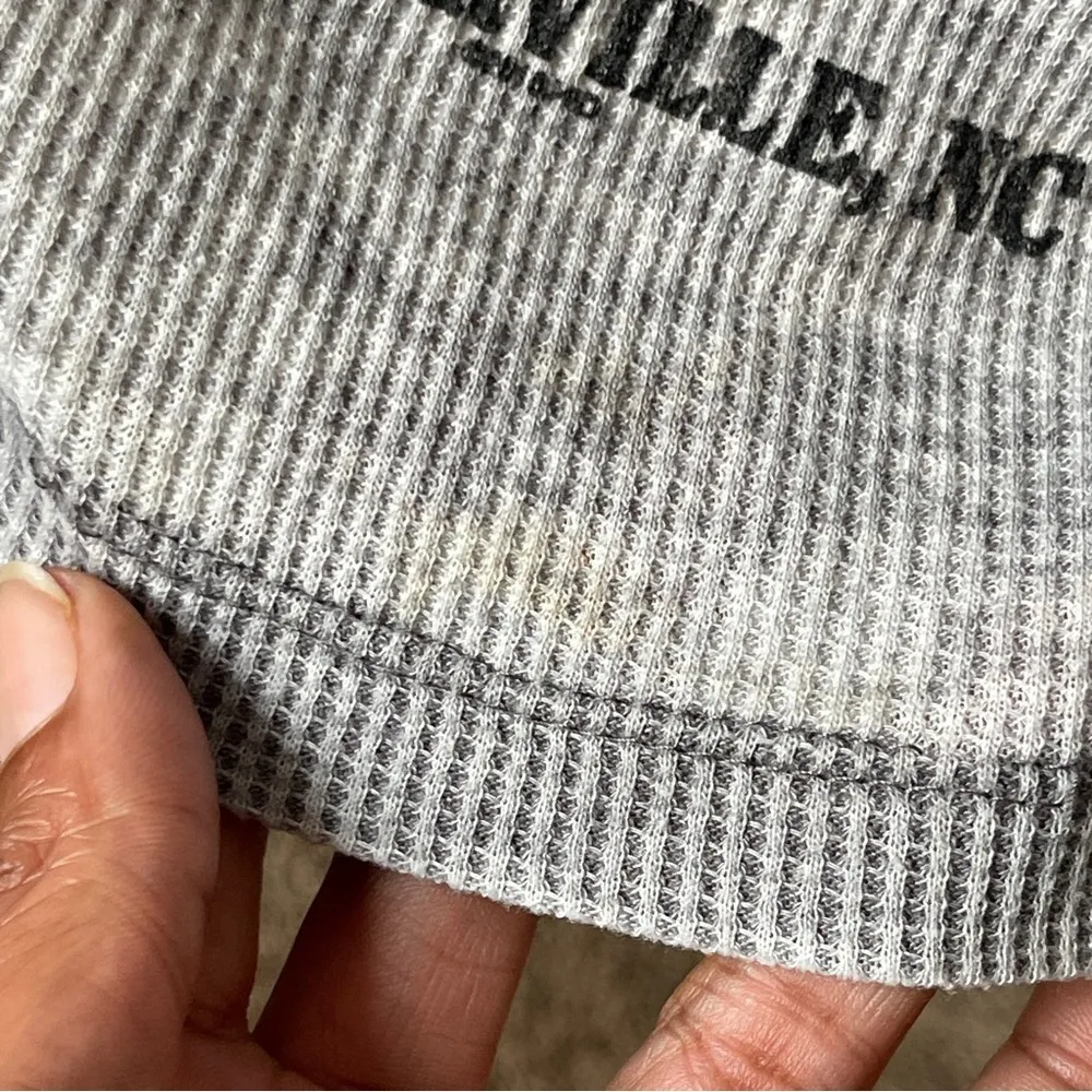 HARLEY DAVIDSON | Gray Graphic Long Sleeve Thermal Tee Sz XL - Image 8