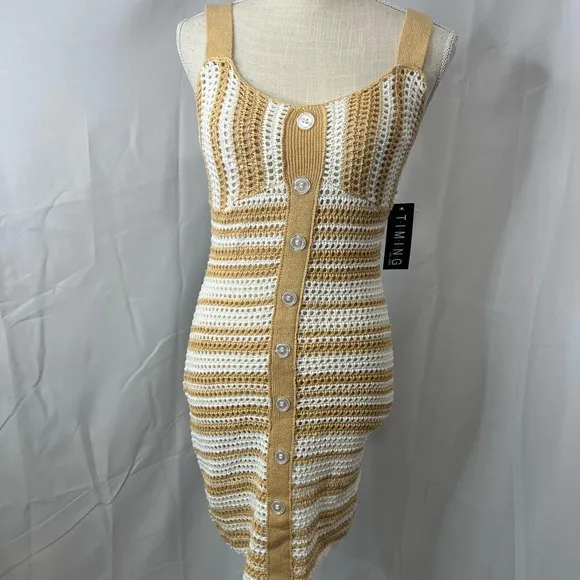 Forever 21/ timing crochet mini dress - Image 2