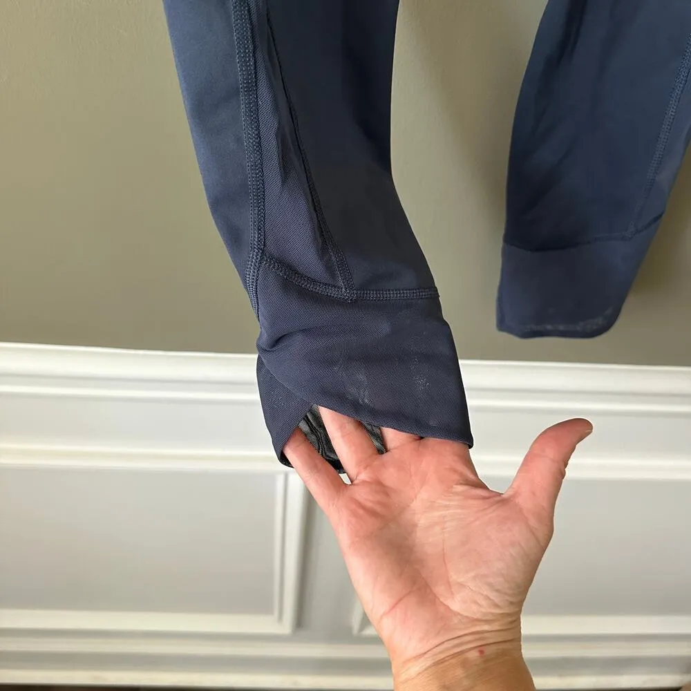 Nike Yoga High Rise Tights Blue - M - Image 3