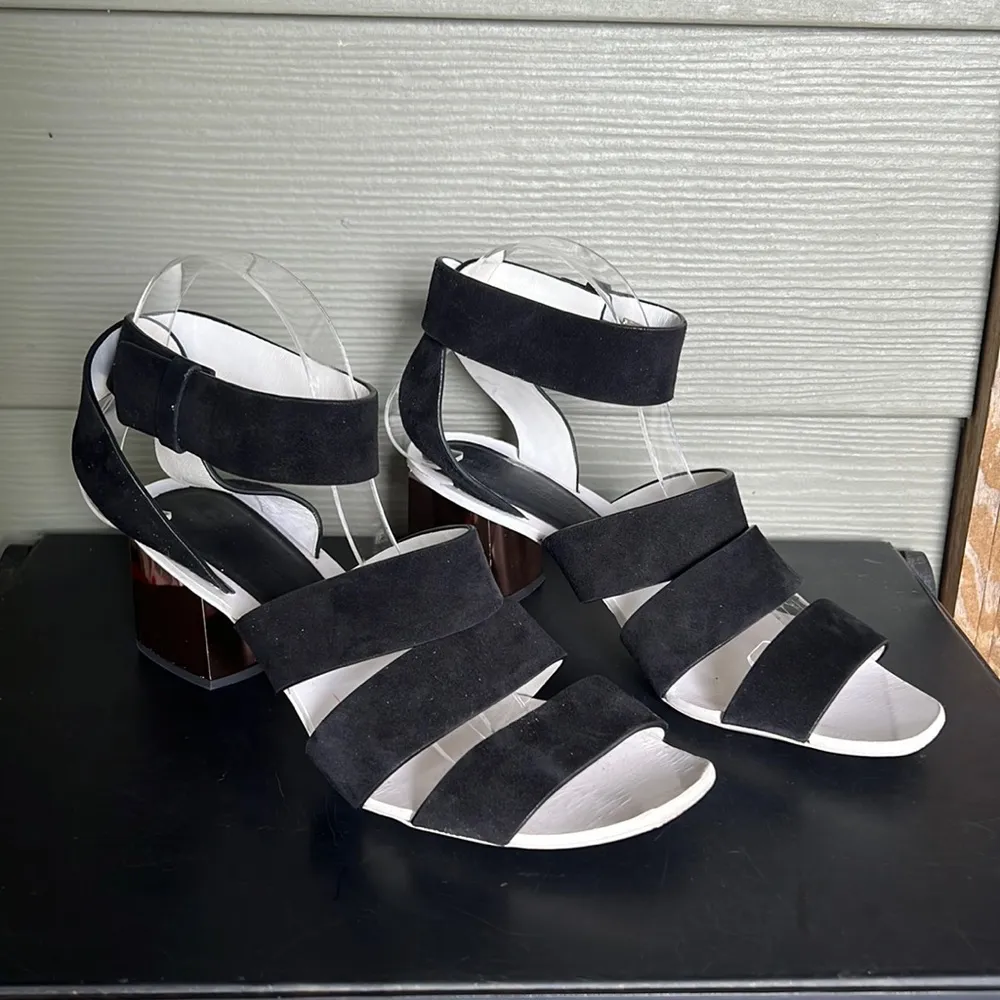 Proenza Schouler Suede Sandal with Copper Heel - Image 6