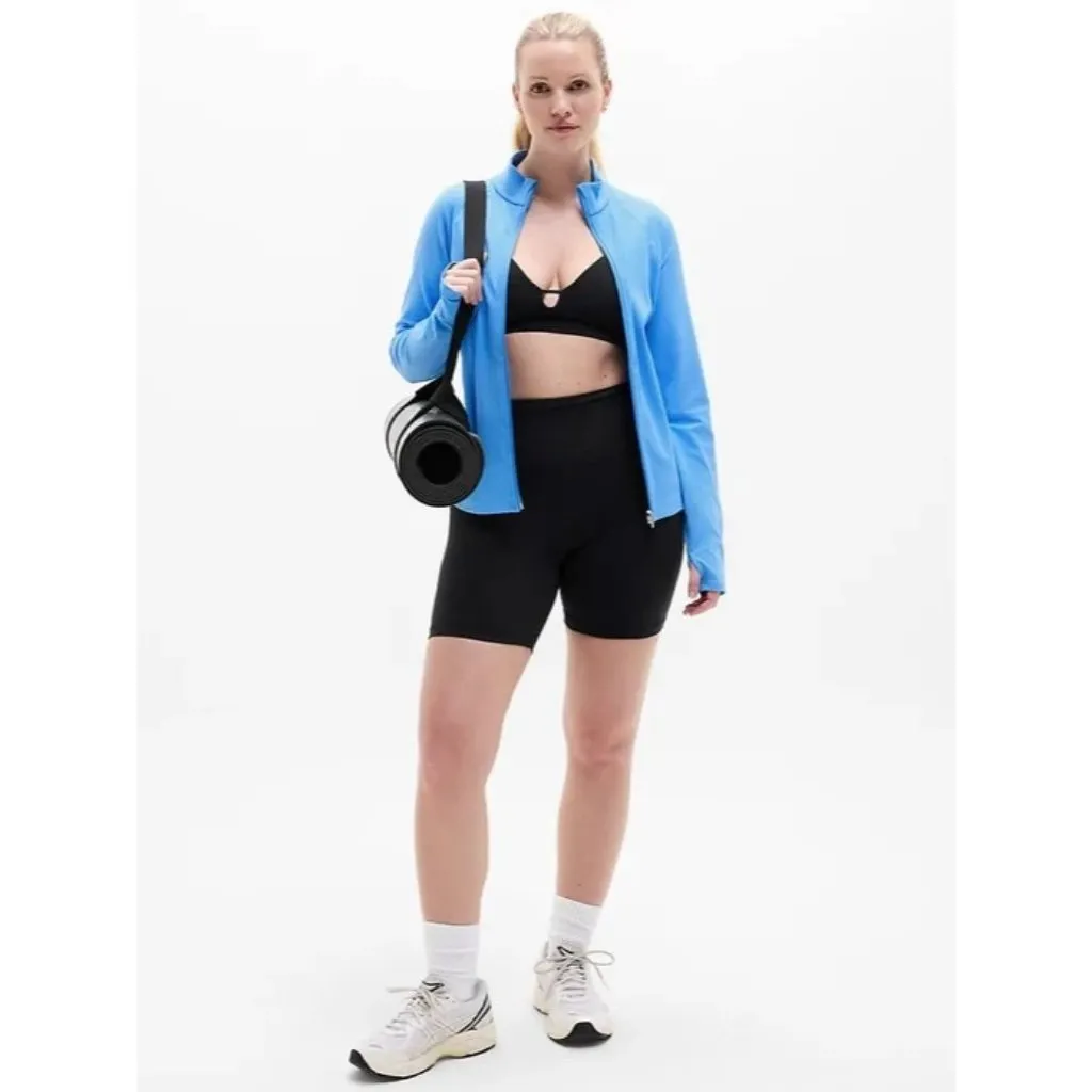 New Athleta XS Salutation Jacket 2.0 Cornflower Blue X-Small Regular - Image 4