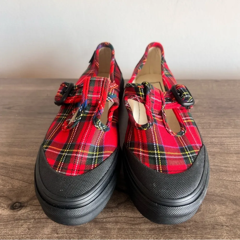 VANS Plaid Mary Jane Unisex Shoe Size 6 or 4.5 #B1843 - Image 2