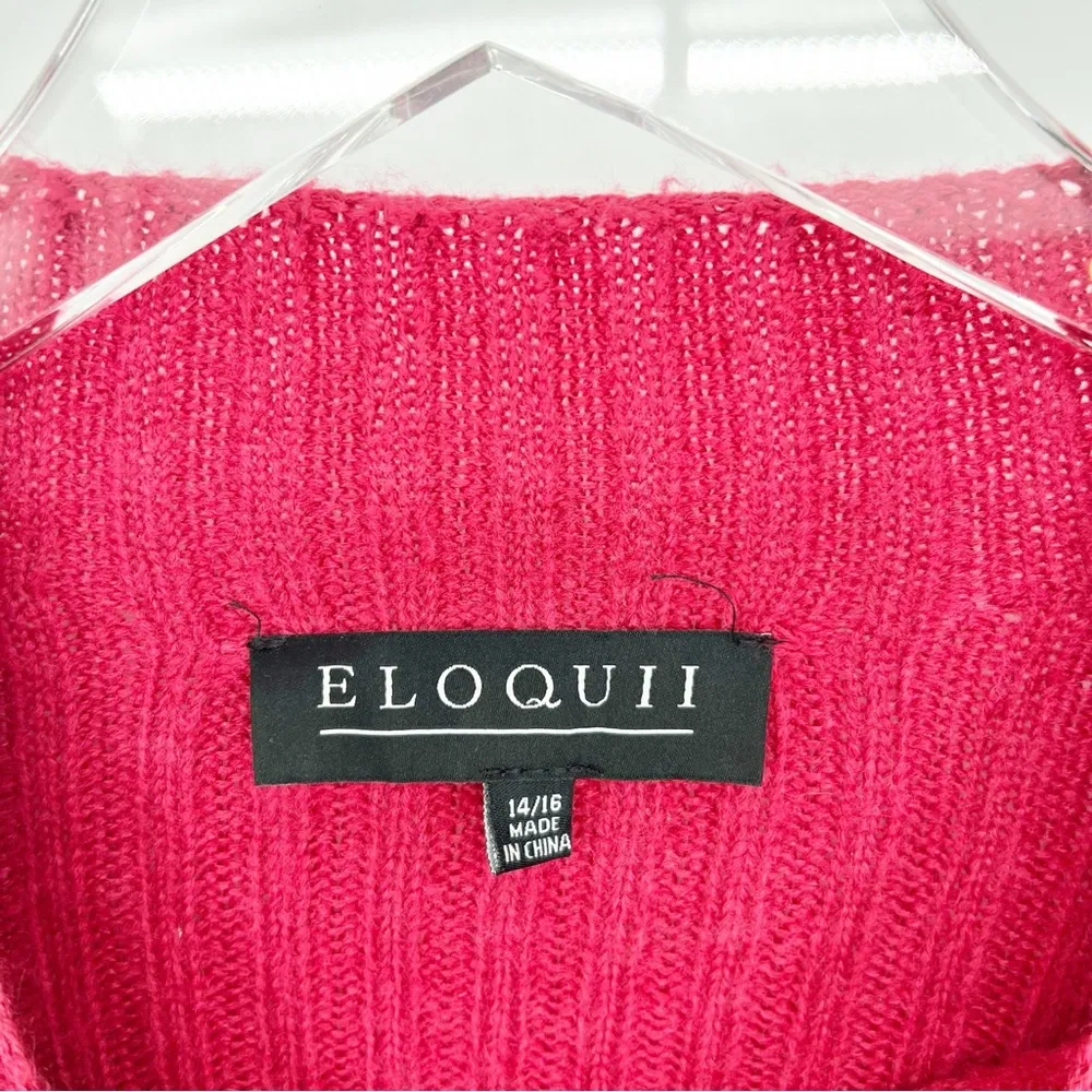 Eloquii Dropped Shoulder Mock Neck Sweater 14/16 - Image 5