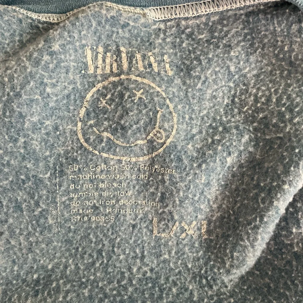 NIRVANA Men's Crewneck Sweater - Multicolor Graphic - Image 5