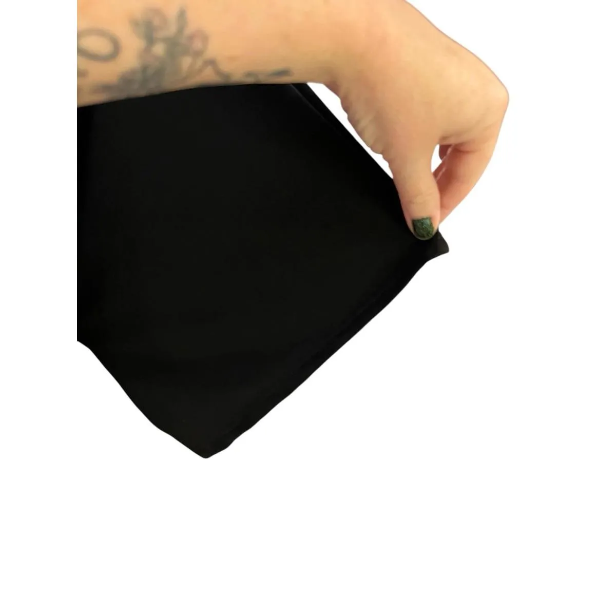 NWT ING Plus Size 3X Black Gold Floral Embellished Stretch Top Made in USA - Image 5