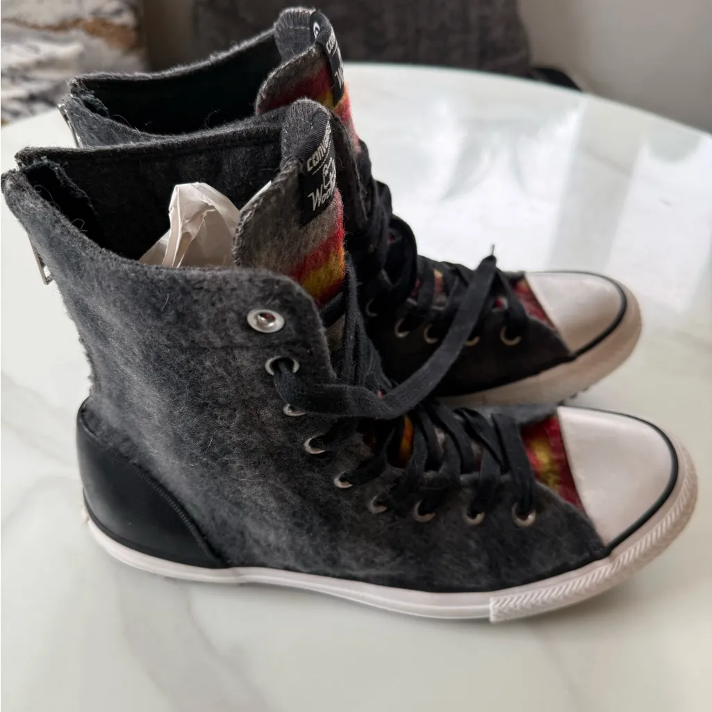 Converse Women's Multicolor High-Top Sneakers - Image 2