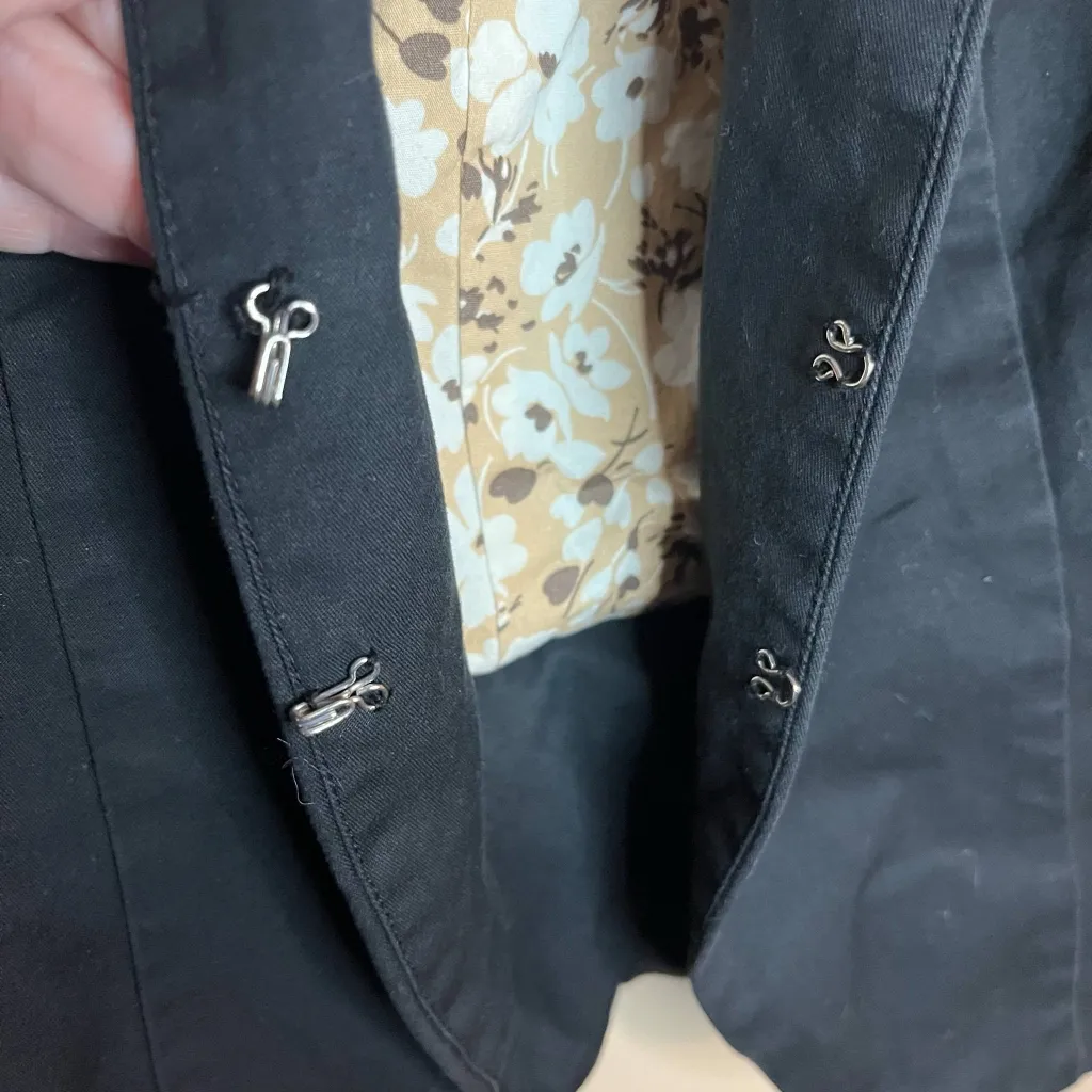 Old Navy Y2K Cotton Stretch Lightweight Blazer - Image 3