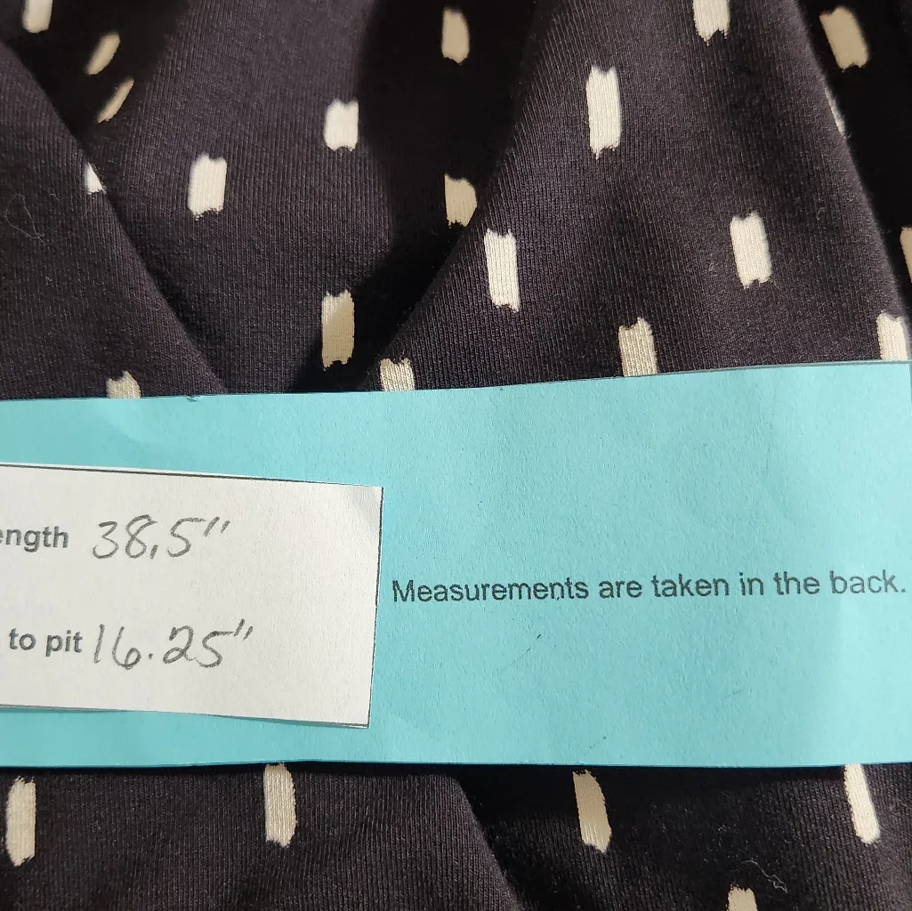 Ann Taylor Black Print Wrap Dress Size 2 Black and White Wrap Style Dress - Image 9