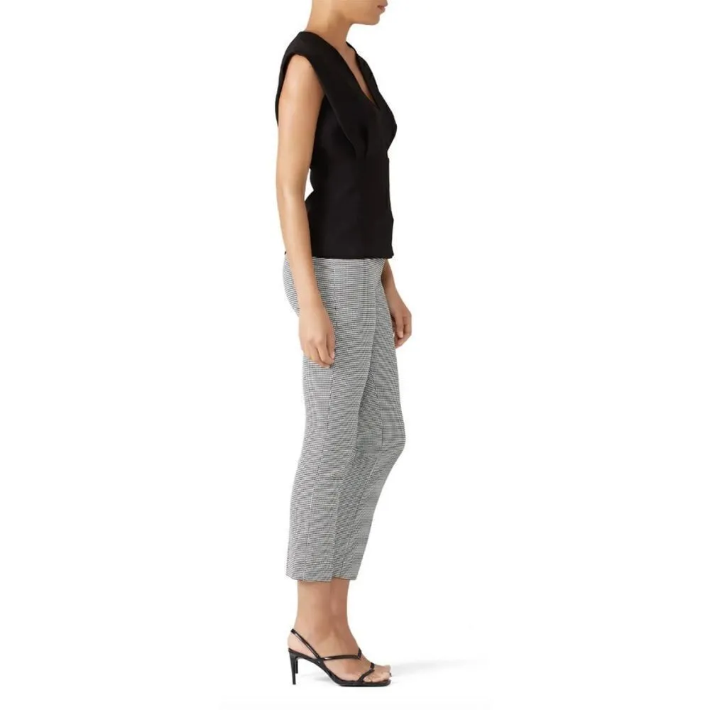 Theory Classic Skinny Pant in Houndstooth - Image 3