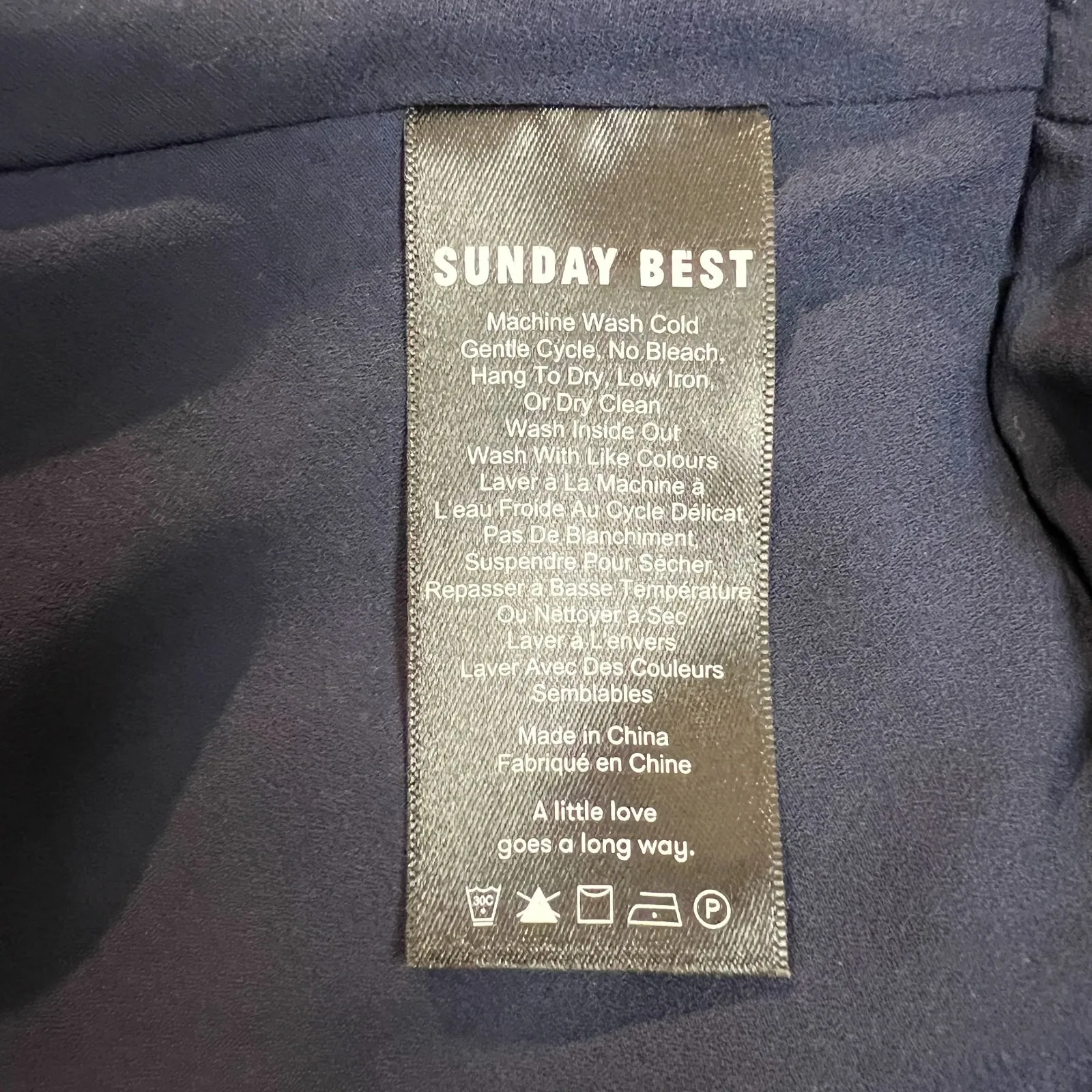 Sunday Best Wrap Dress 6 Aritzia Savoy Cherry Print Navy Blue‎ Ruffle Feminine - Image 12