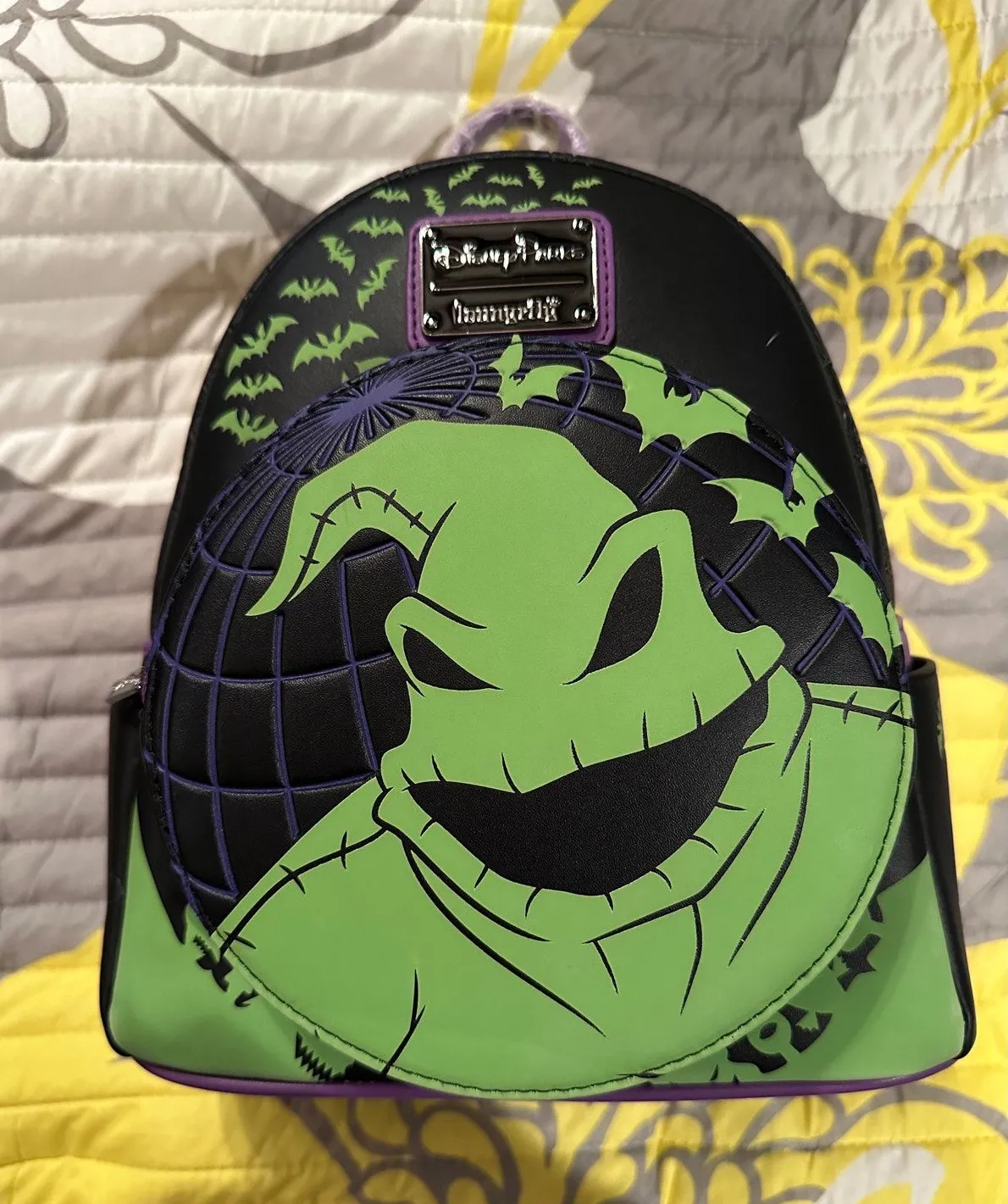 NWT Disney Parks Oogie Boogie Bash Loungefly Halloween Villains Backpack - Image 1