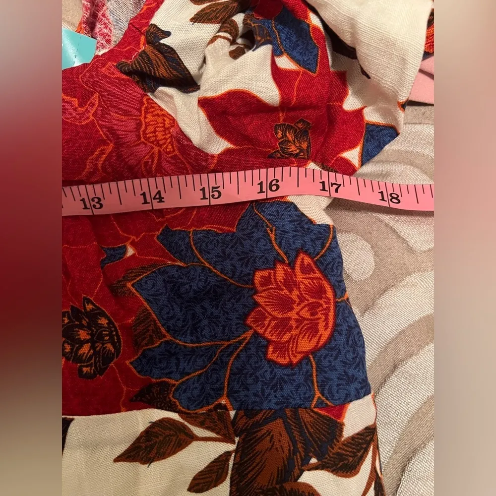 MAURICES Floral Sweetheart Babydoll Mini long sleeve Dress size Medium NWT - Image 12