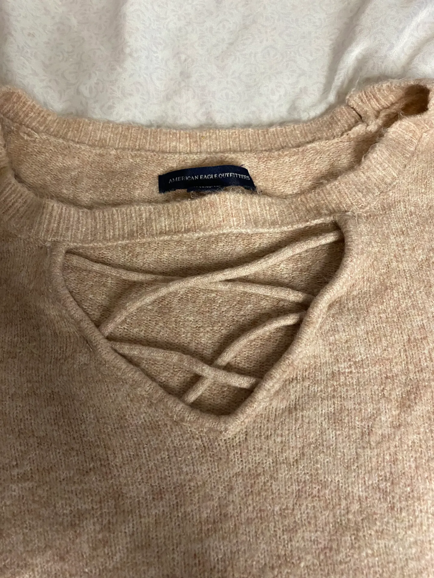 American Eagle Pink Sweater - Image 6