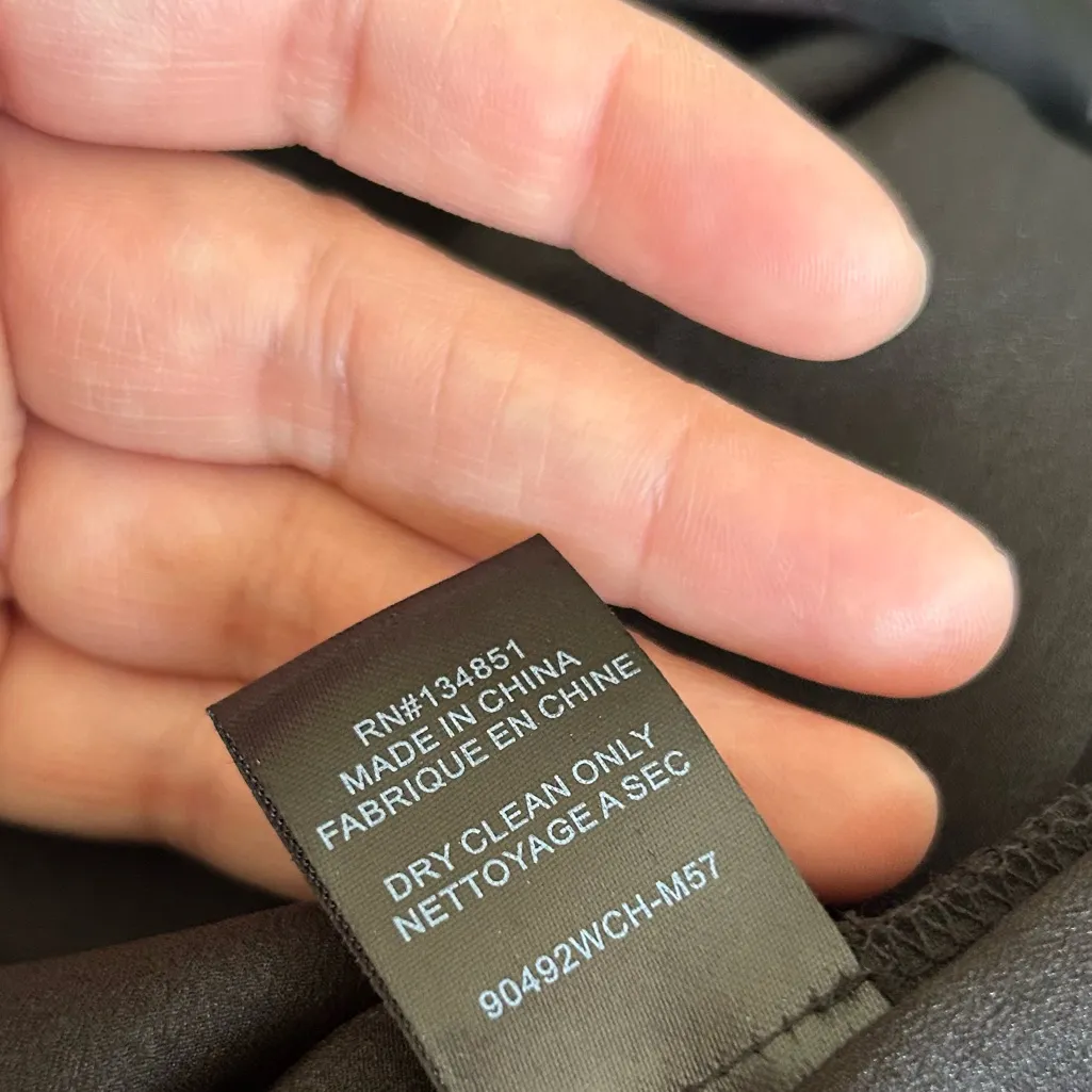 Wayf Black Crushed Velvet Floral Print V Neck Long Sleeve Mini Dress Small - Image 9