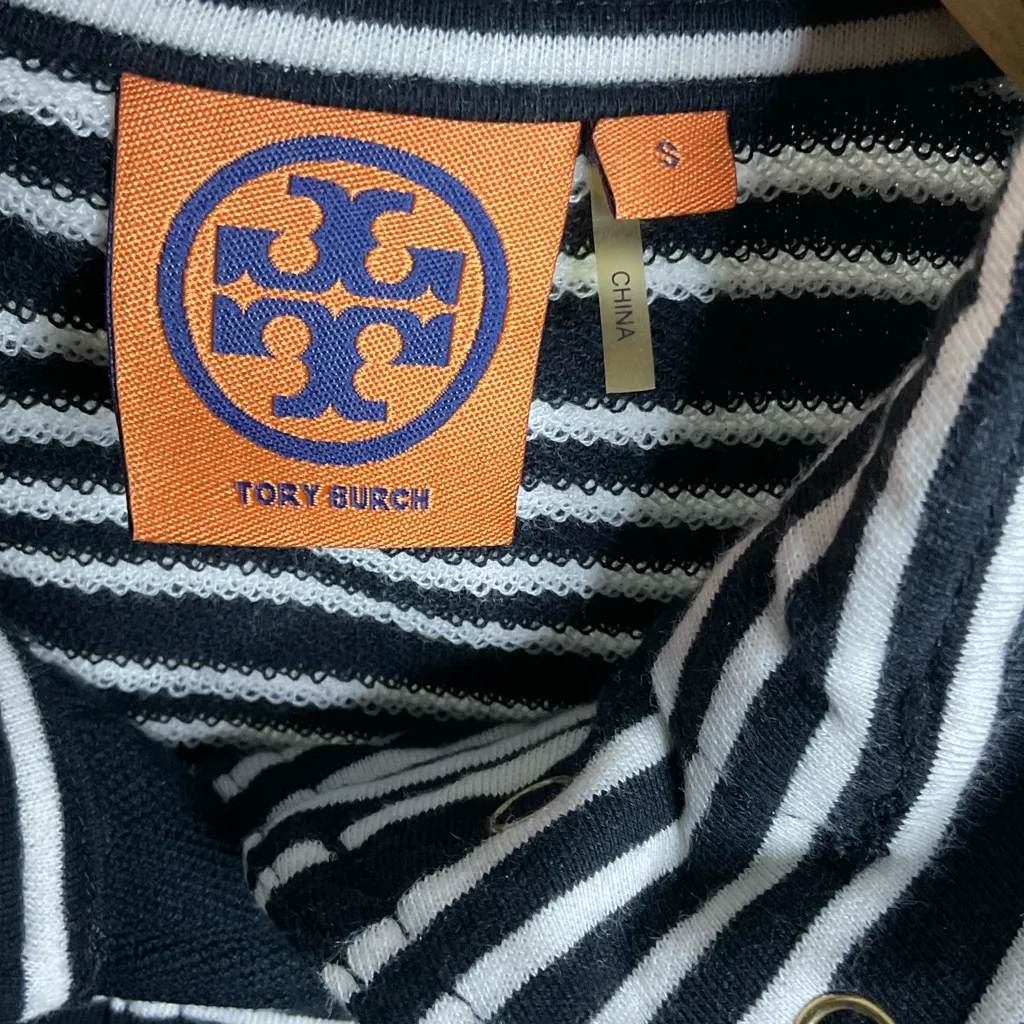 Tory Burch  Nautical Stripe Sweatshirt - Image 9