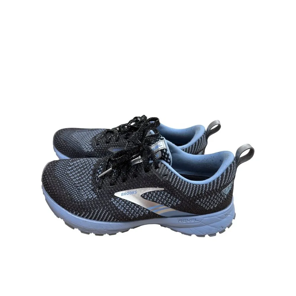 Brooks Revel 5 Womens blue black  Running Shoes sneakers 6.5M SKU 7225 - Image 4