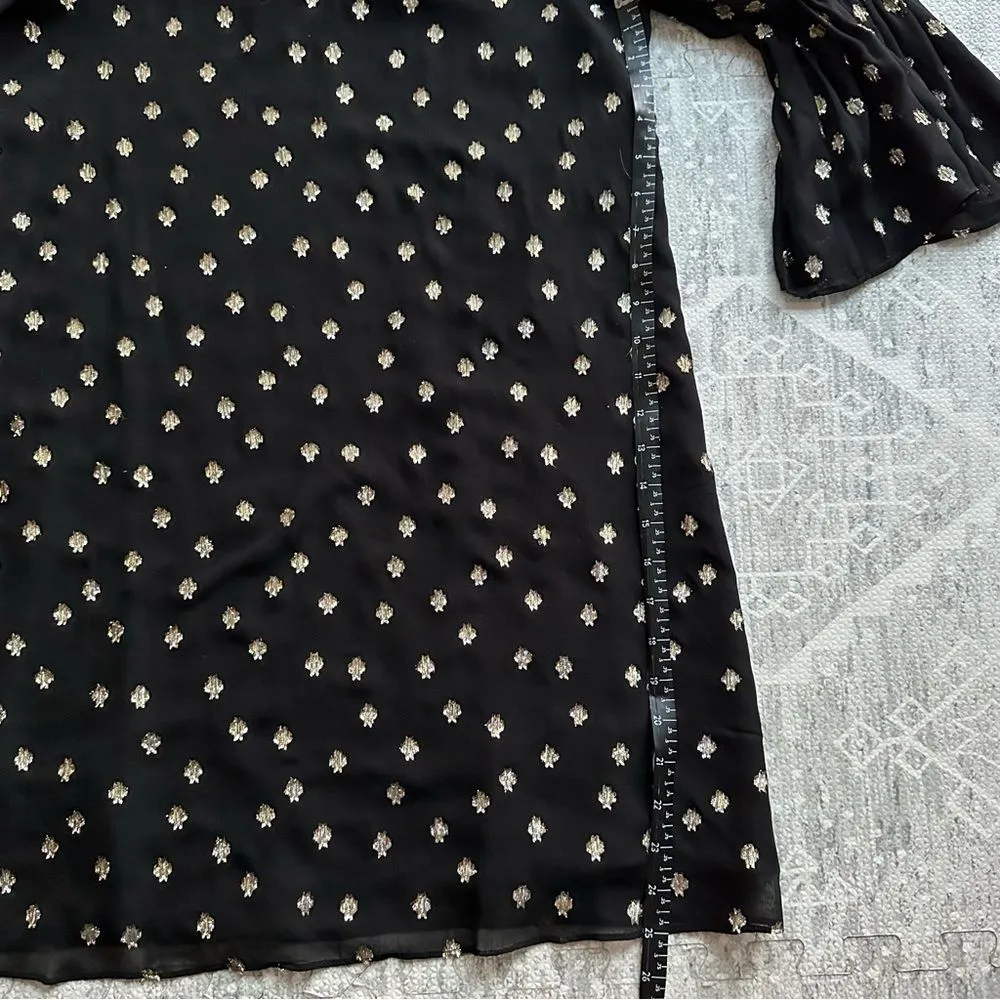 Lilly Pulitzer Caroline Silk Tinsel Dress Size 2 Resort Minimalist Beachy - Image 9