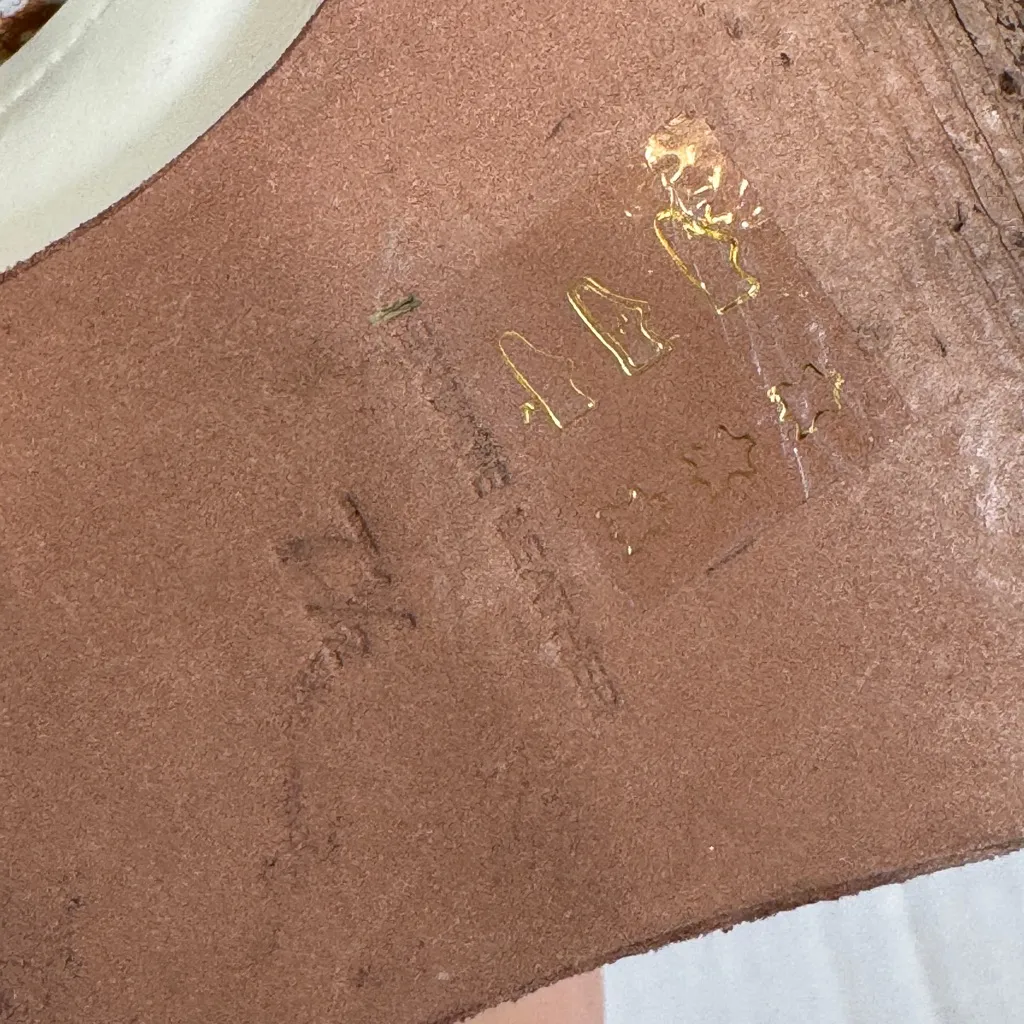 Madewell White Leather Ankle Boots Womens 7.5 Western Pointed Toe Stacked Heels - Image 3