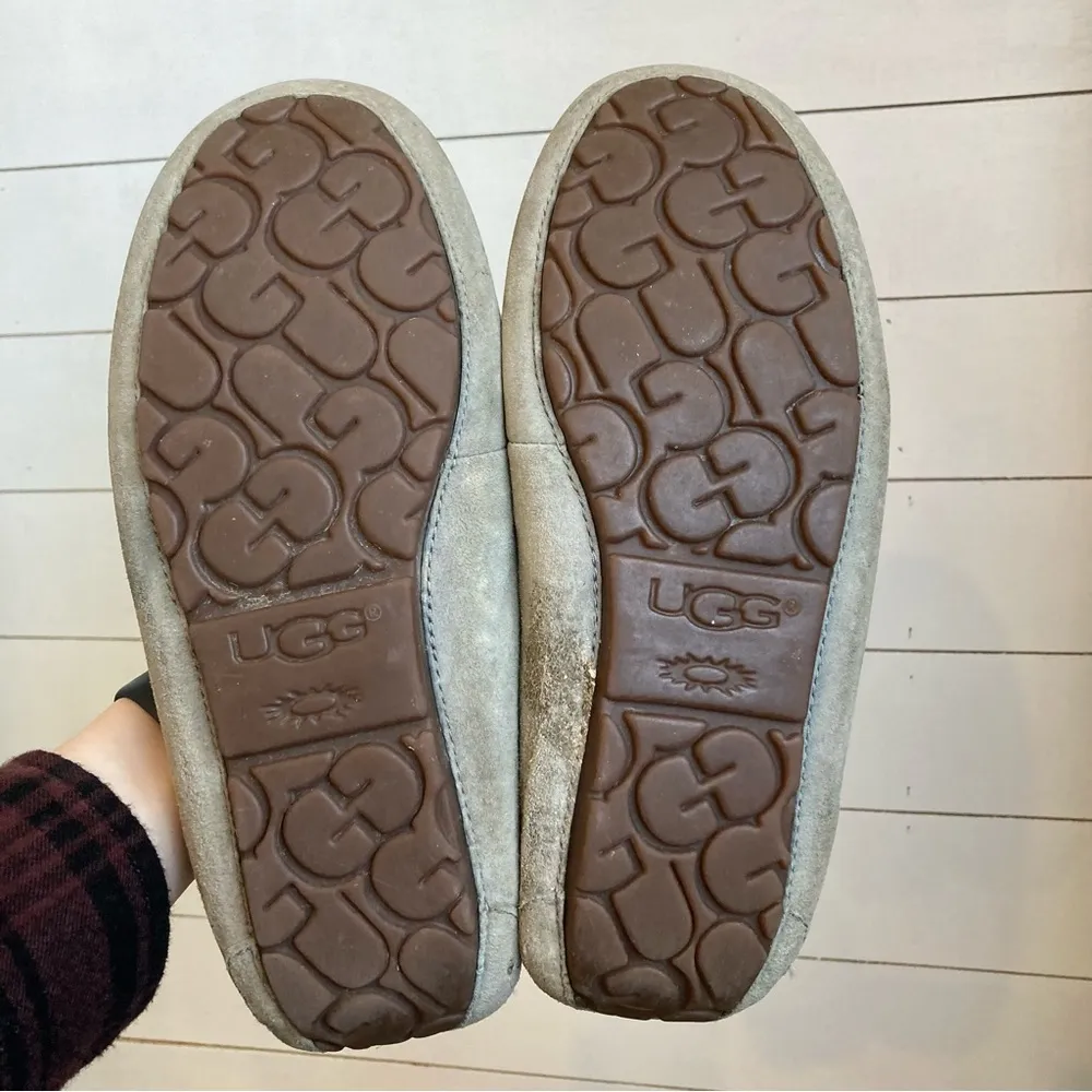 UGG Ansley Grey Women’s Slipper Moccasins - Image 9