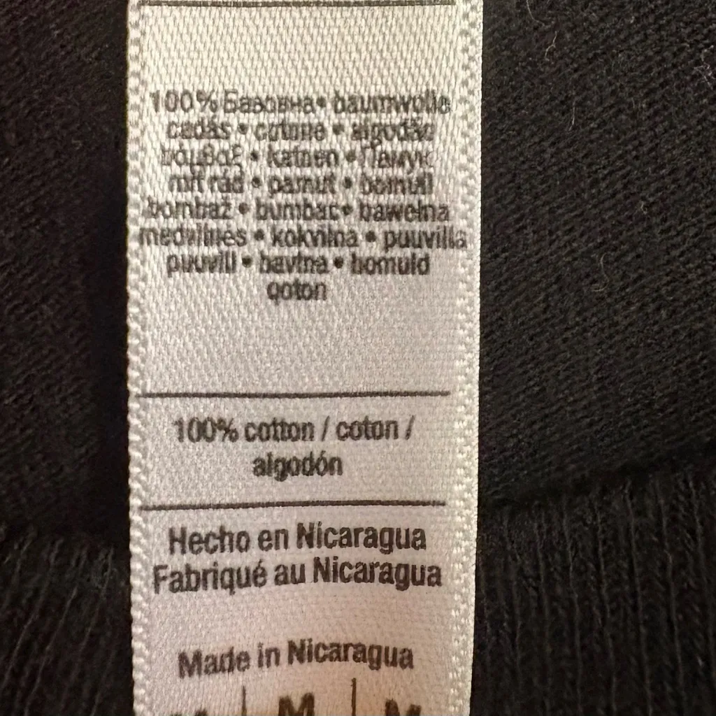 AMERICAN APPAREL Black T-Shirt with CSUN Illustration Pink Graphic - Image 5