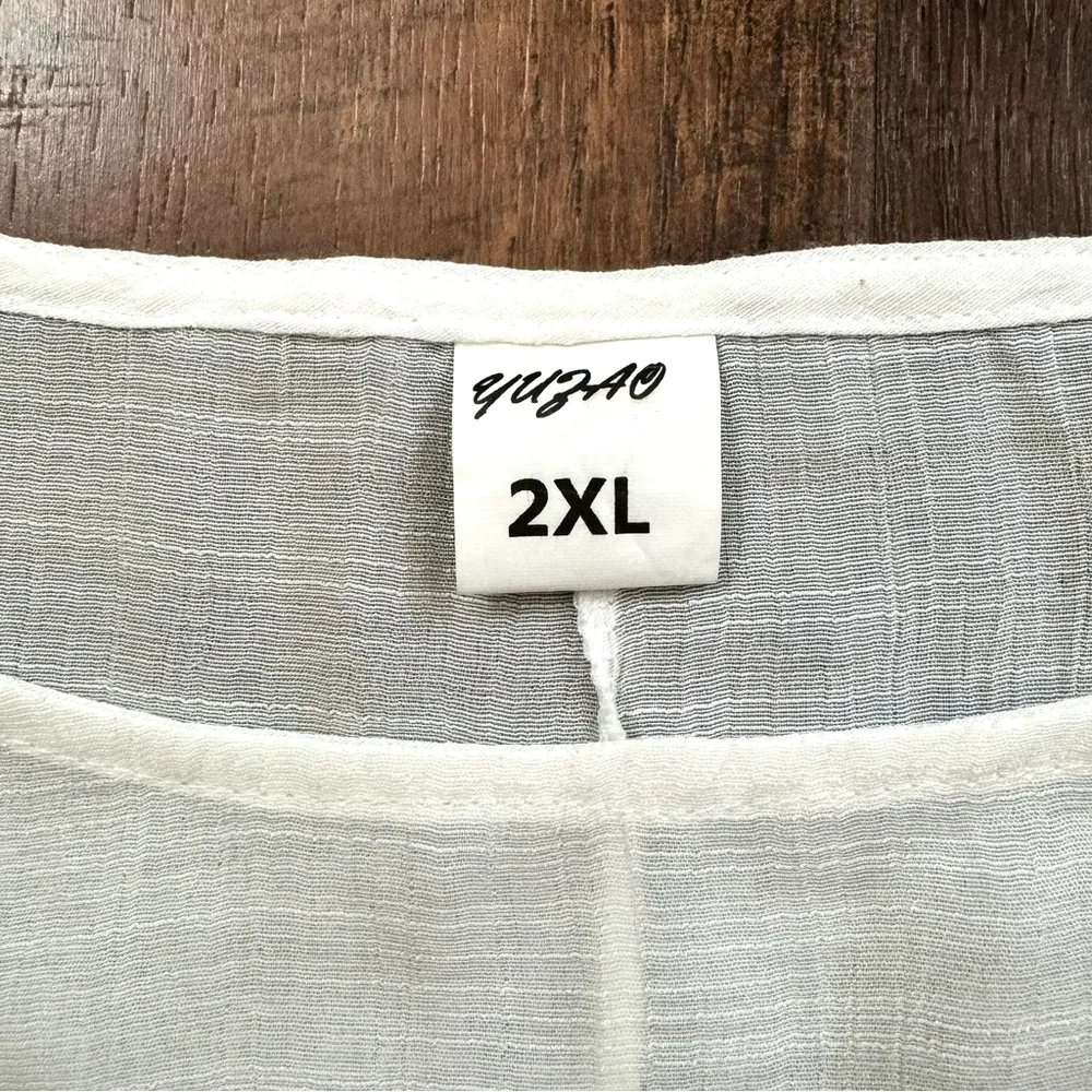 YUZAO breezy, comfy top, plus size 2XL - Image 3