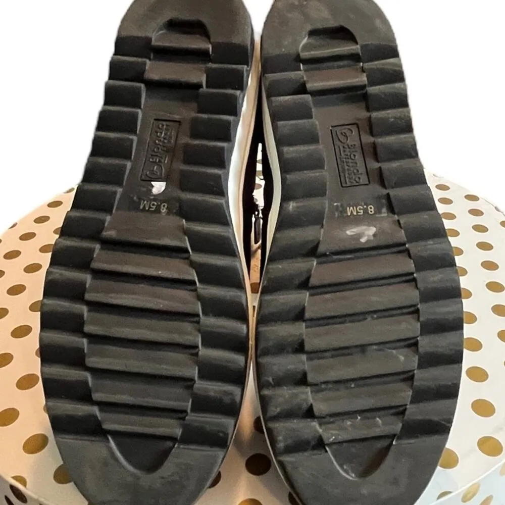 Blondo Women’s Booties Waterproof Sporty Ankle Nylon Suede Black Size 8.5 M - Image 9