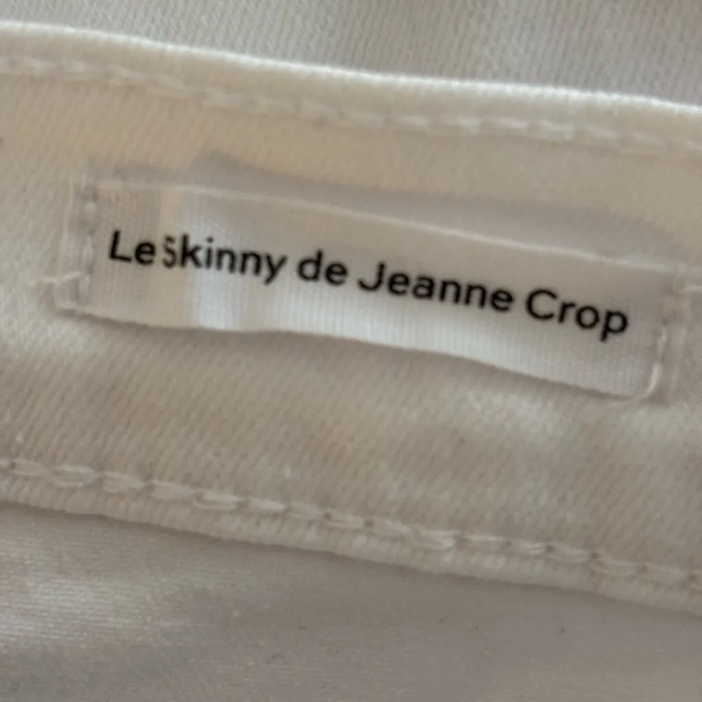 FRAME Le Skinny De Jeanne Crop Size 28 - Image 4