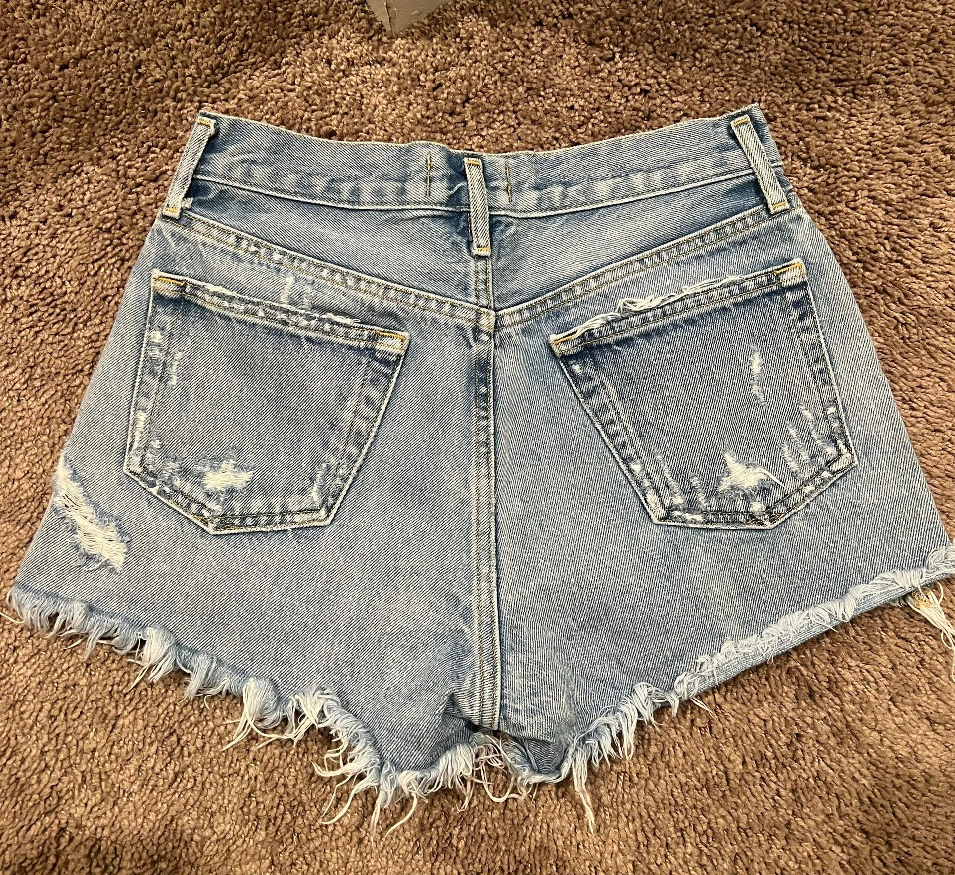 AGOLDE Parker Shorts In Swapmeet - Image 4