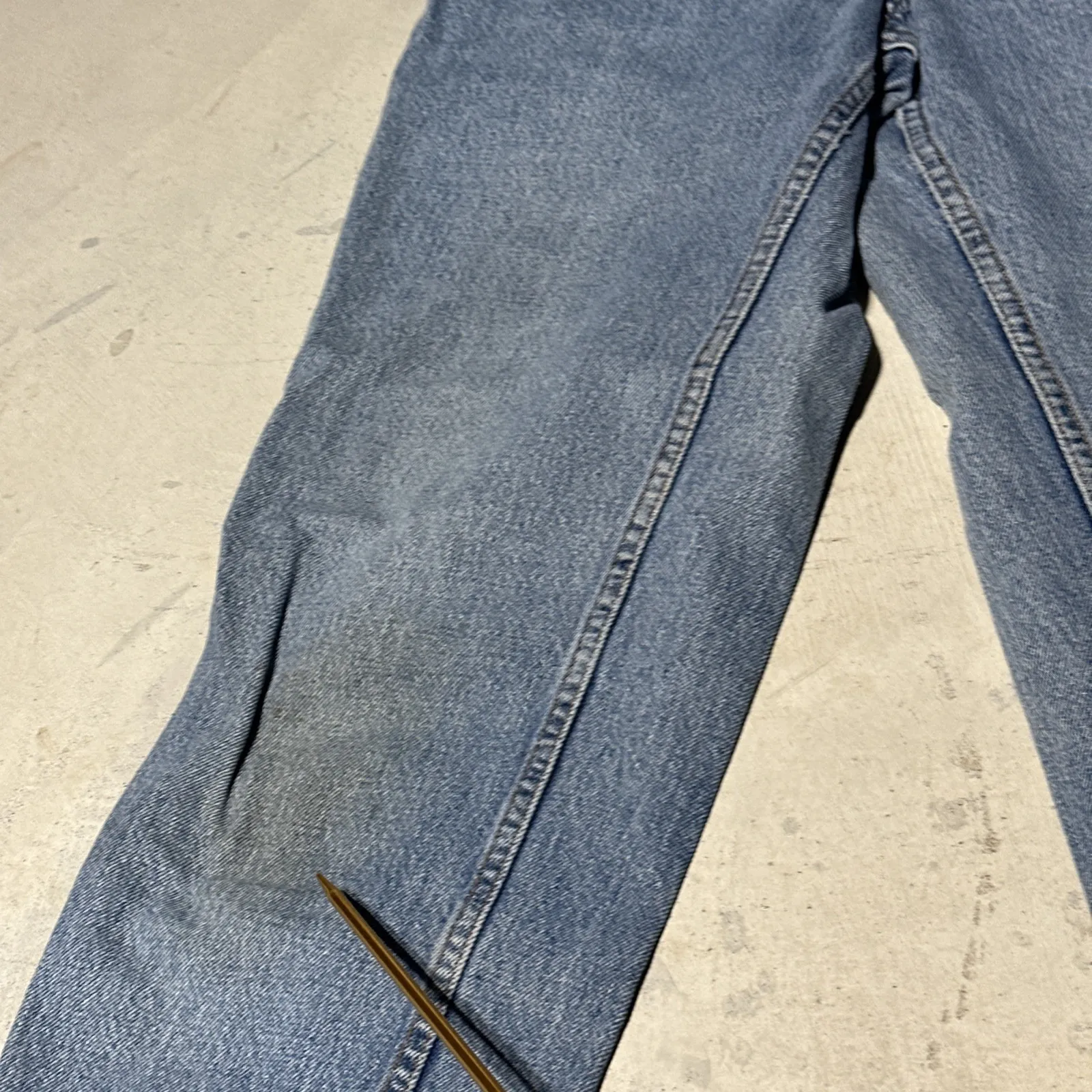 Vintage Levis 550 Jeans Women's SZ 10 Relaxed Fit Tapered Leg 100% Cotton 90s - Image 11