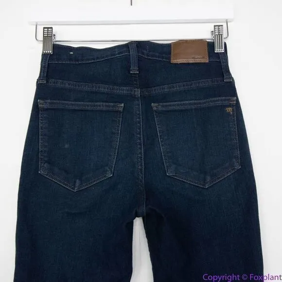 Madewell Petite 10" High-Rise‎ Skinny Jeans in Hayes Wash, 24P - Image 7