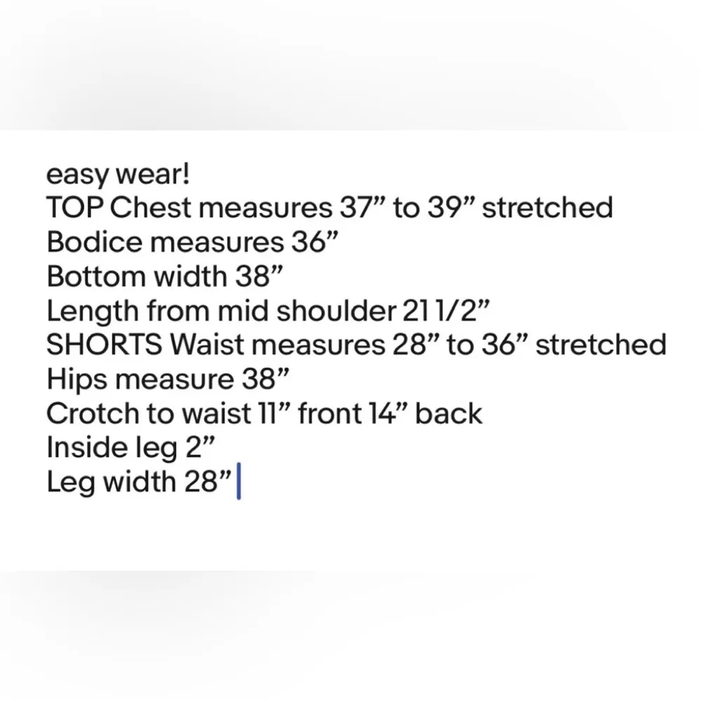 SECRET TREASURES PJs Cami Shorts Sleep Set Size M 8-10 Womens New - Image 7