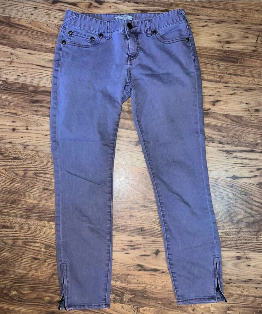 Lilac free people jeans - Image 2