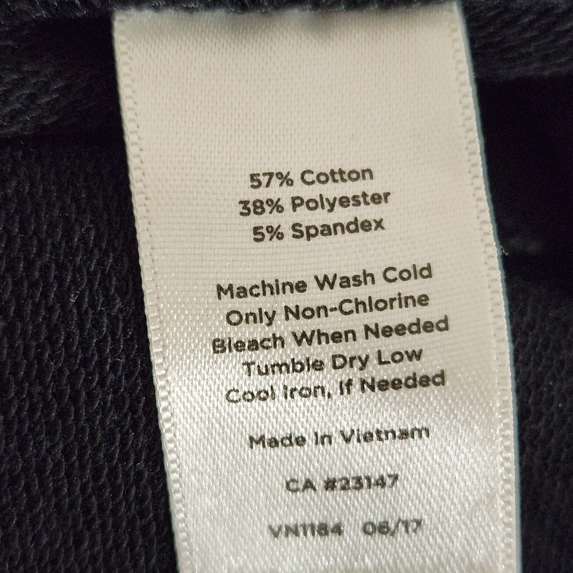 T by Talbots Black Knit Cargo Pants Size Medium - Image 8