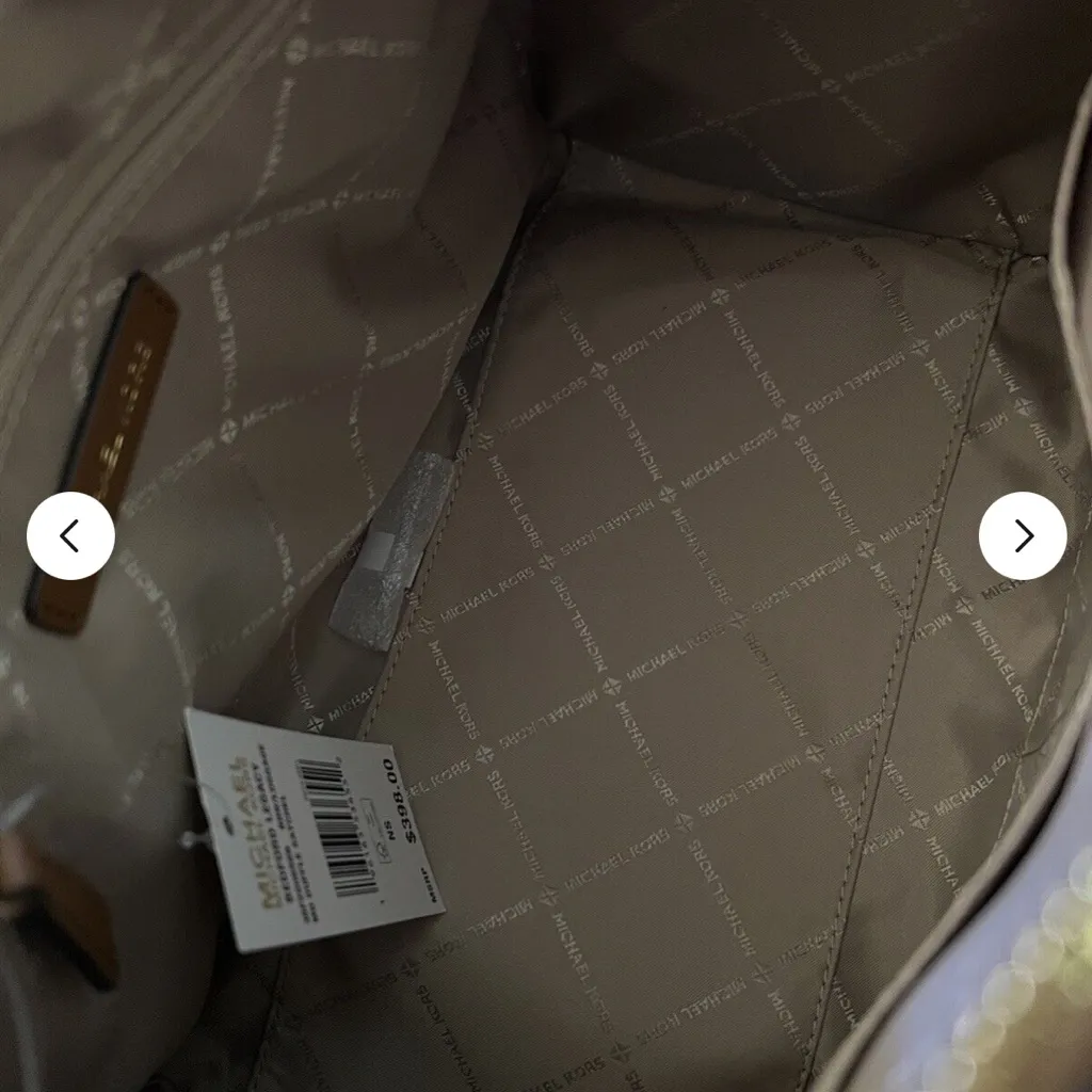 Michael Kors Bedford legacy medium duffle satchel-Brown/ Luggage W11”xH10”xD6.5” - Image 10