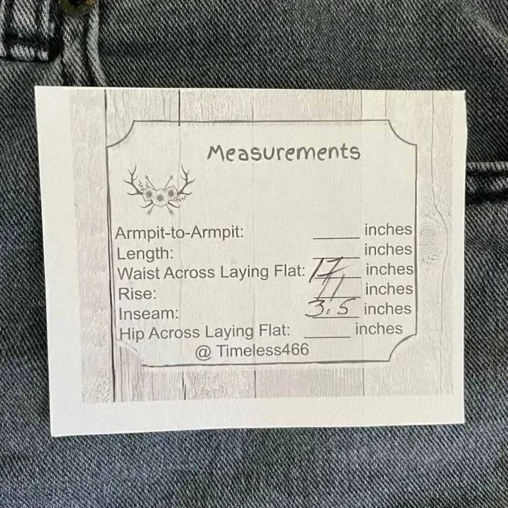 BDG Tomgirl Black Wash Denim Cotton Mid-Rise Raw Hem Womens Jeans SZ 27 # 1043 - Image 8