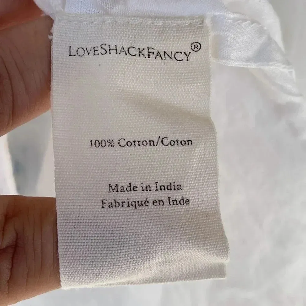 LoveShackFancy Denver Off-the-shoulder Tiered Floral dress 6 - Image 12