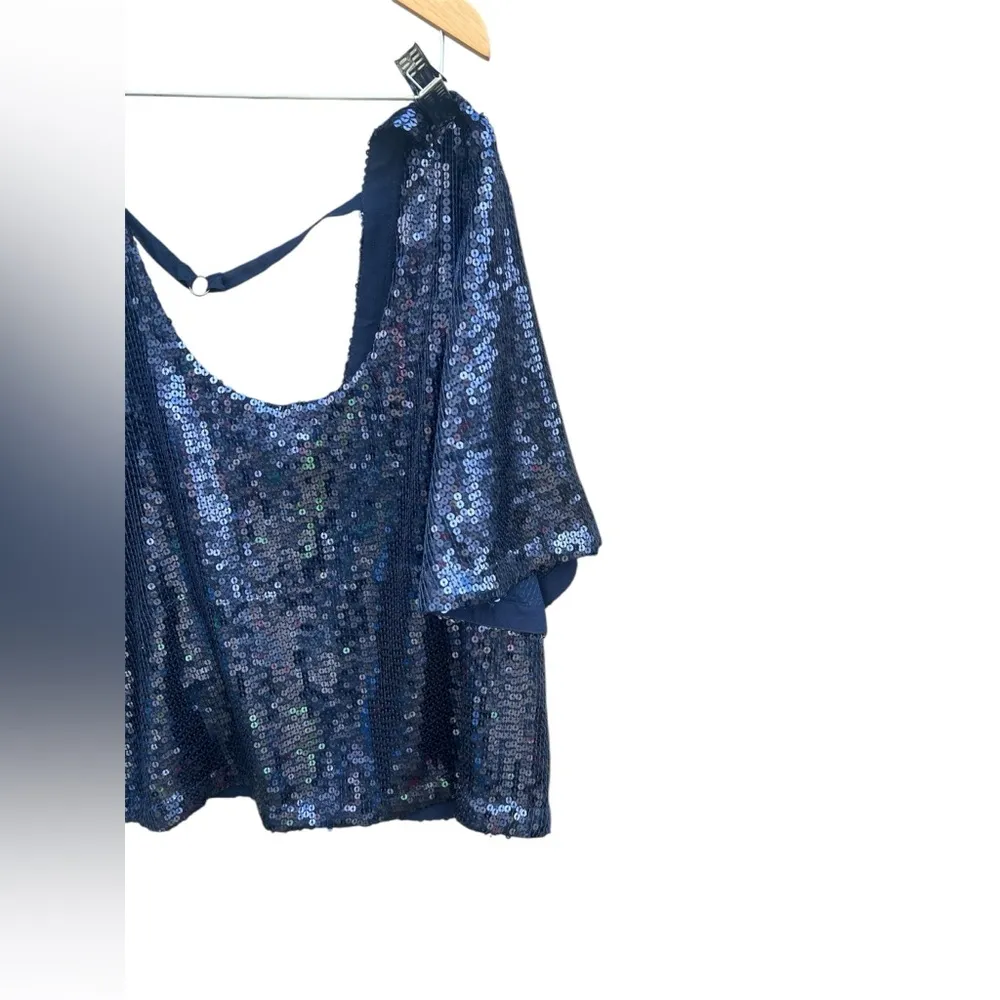 Free People Night Fever Sequin Top - Image 5