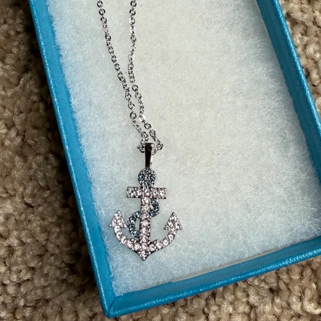 Touchstone Crystal by Swarovski Anchored Necklace - Image 3