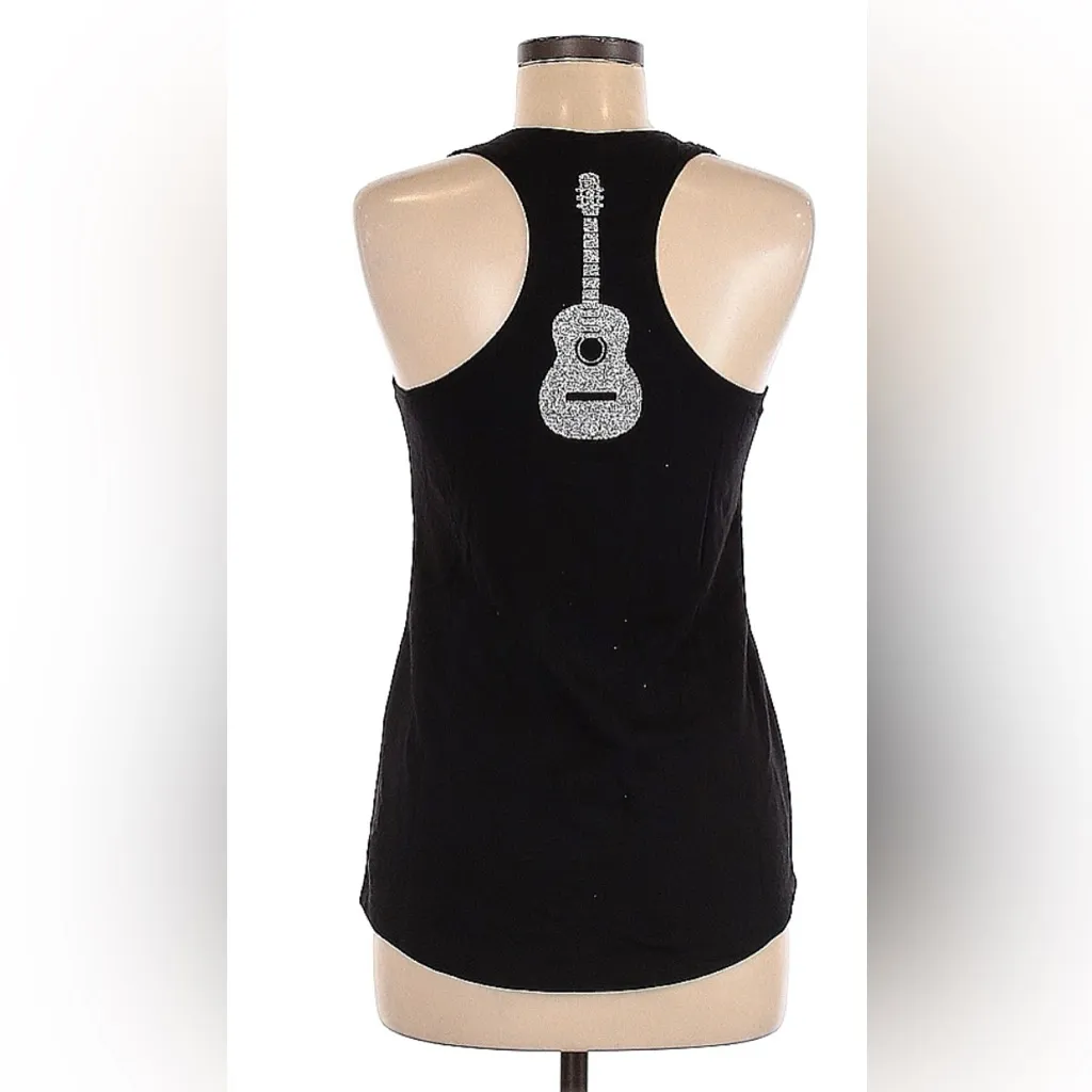 Next Level Apparel Black Sleeveless Tank Top Size M - Kenny Chesney Lyrics - Image 2