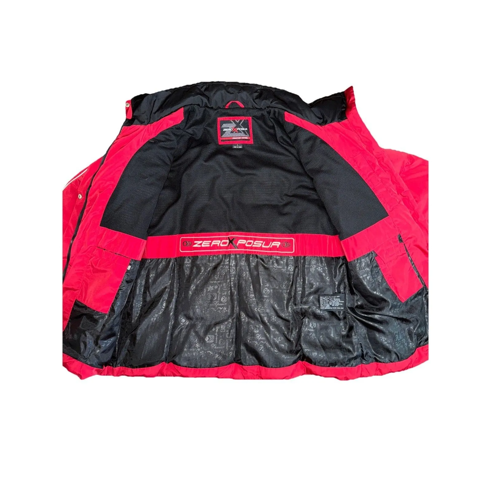 ZeroXPosur Women’s Size M Winter Snowboard Down Puffer Jacket W‎ Lots Pockets - Image 5