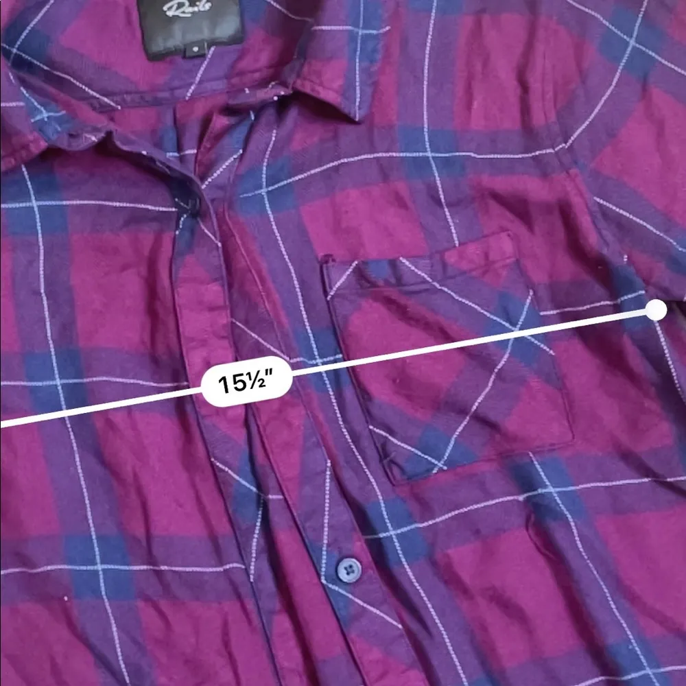 Rails hunter plaid flannel merlot and navy - Image 6