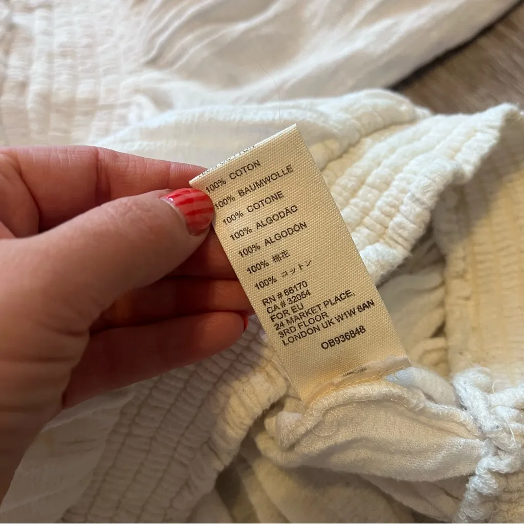 Free‎ people dancing til dawn off shoulder blouse - Image 7