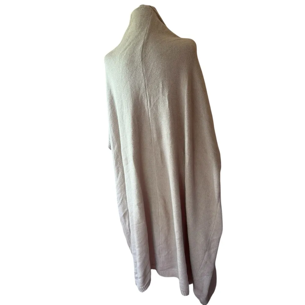 By Together Beige Knit Open Front Cardigan Shrug Size M/L Tan Size M - Image 3