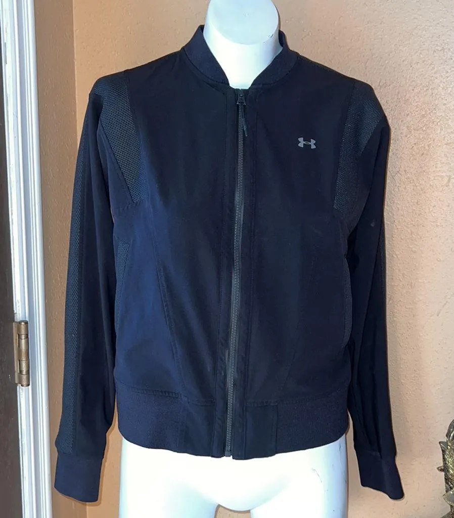 Under Armour black performance full zip jacket - Image 2