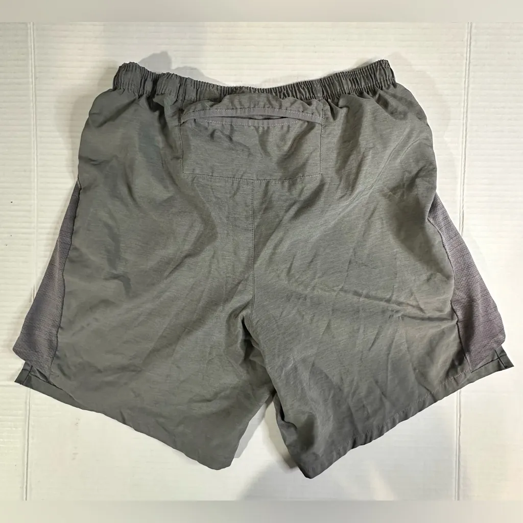 Nike‎ Dri-Fit Gray Workout Running Short with Inner Panty Women Size Small - Image 6