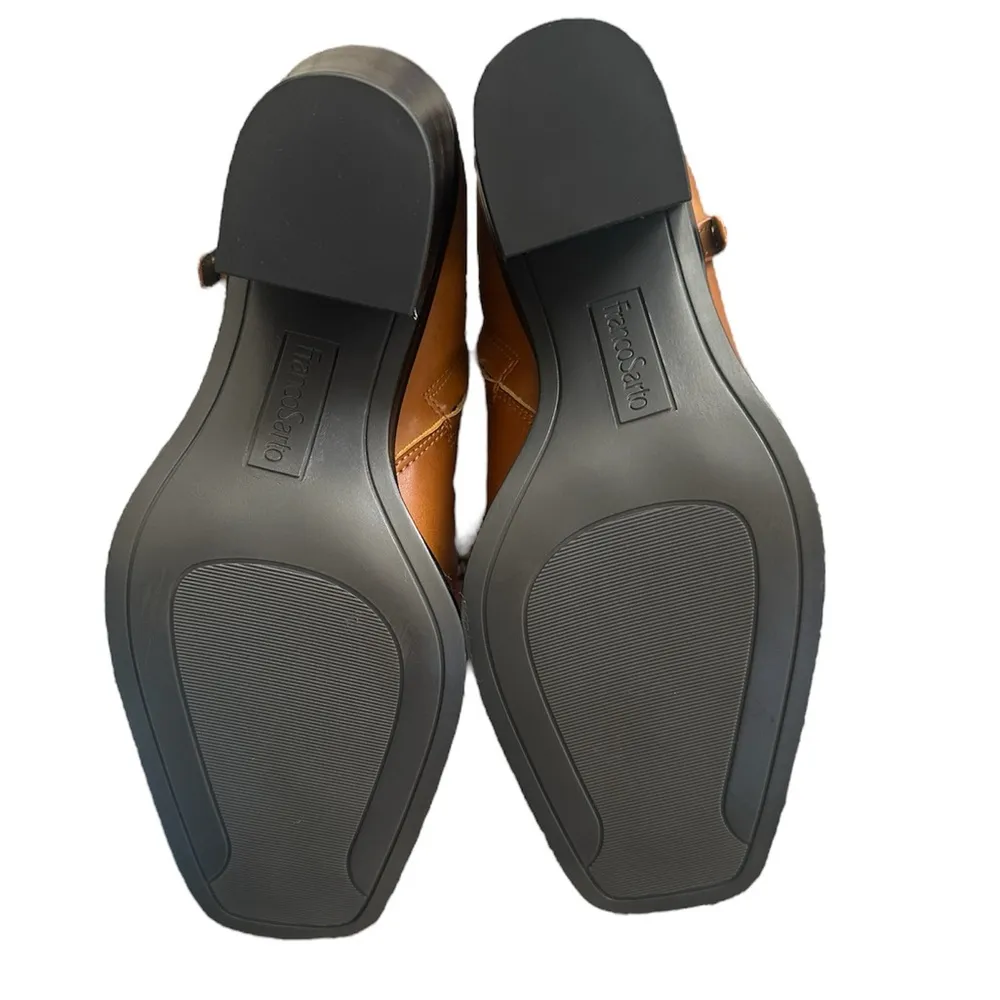 NWOB FRANCO SARTO Vivica Western Bootie Tan 9 - Image 6