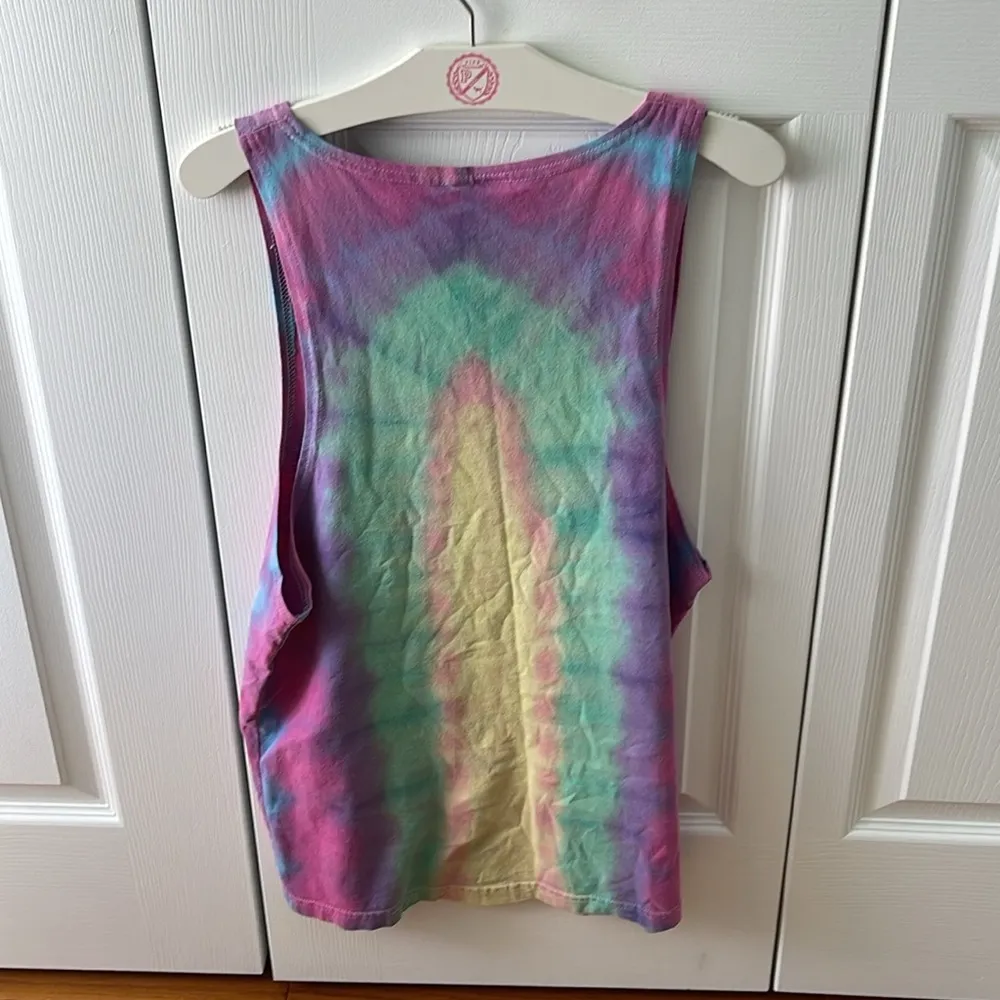 Urban Outfitters Urban Renewal Vintage Tie Dye Muscle Tank - Image 3