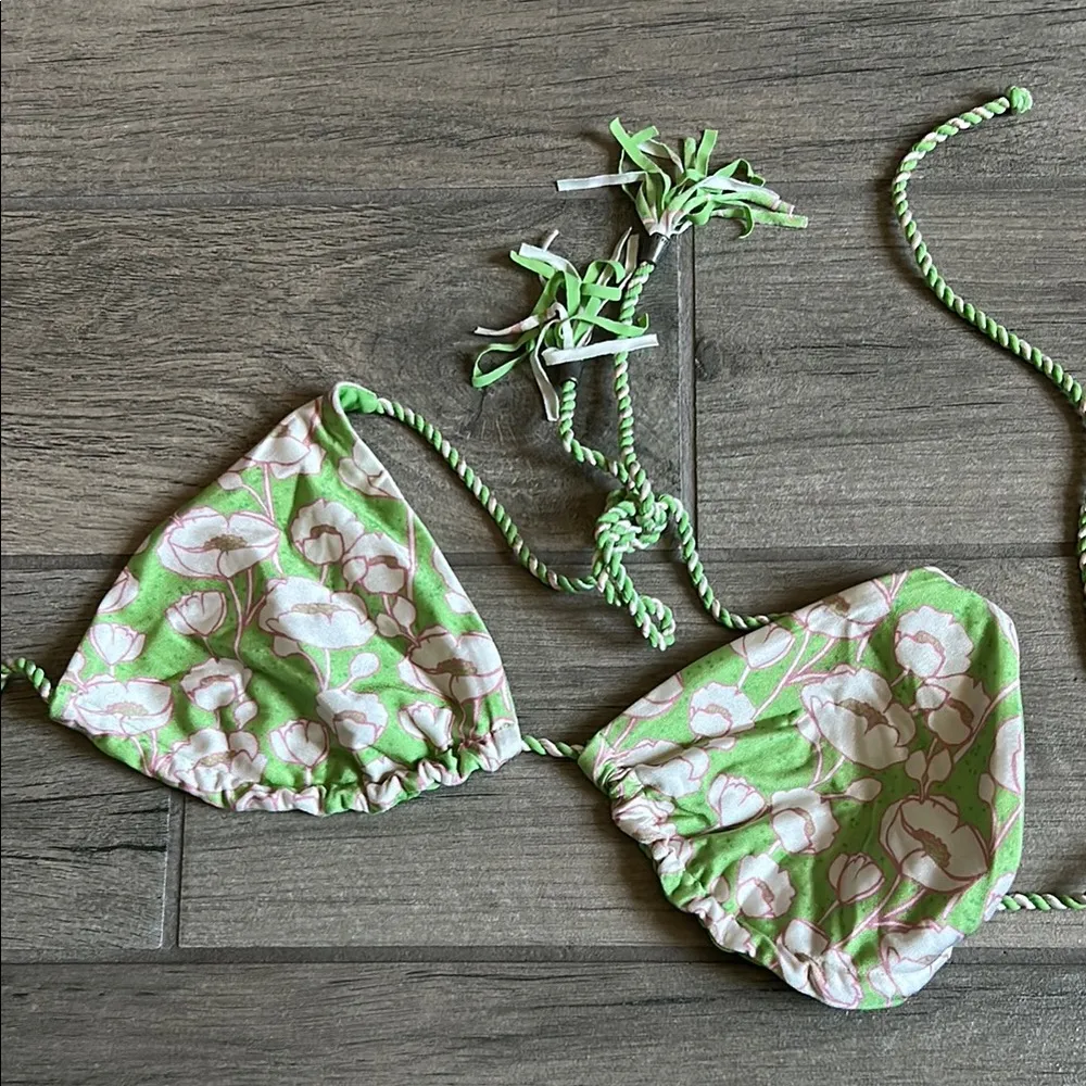 Ted Baker Green Floral Bikini - Image 3